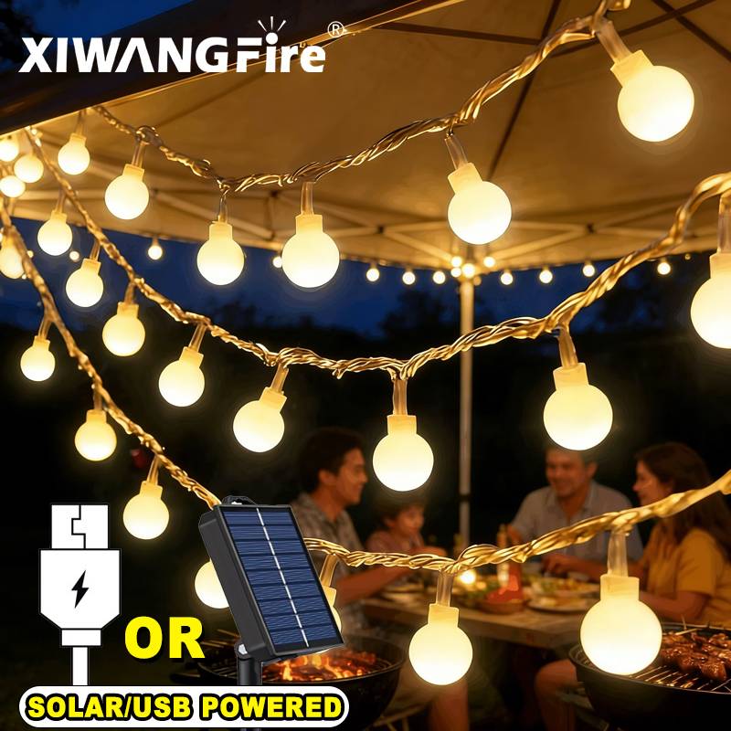 3-10M Solar/USB/Battery String - огляд і ціна Outdoor Lighting Effects