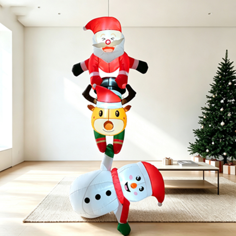 8FT Christmas Inflatable Snowm - огляд і ціна Outdoor Lighting Effects