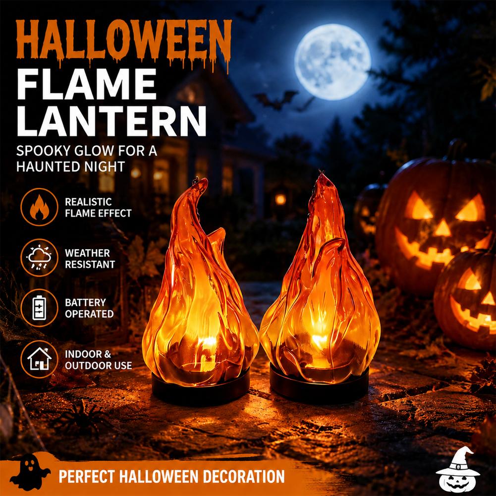 LED Flickering Flame Lantern I - огляд і ціна Outdoor Lighting Effects