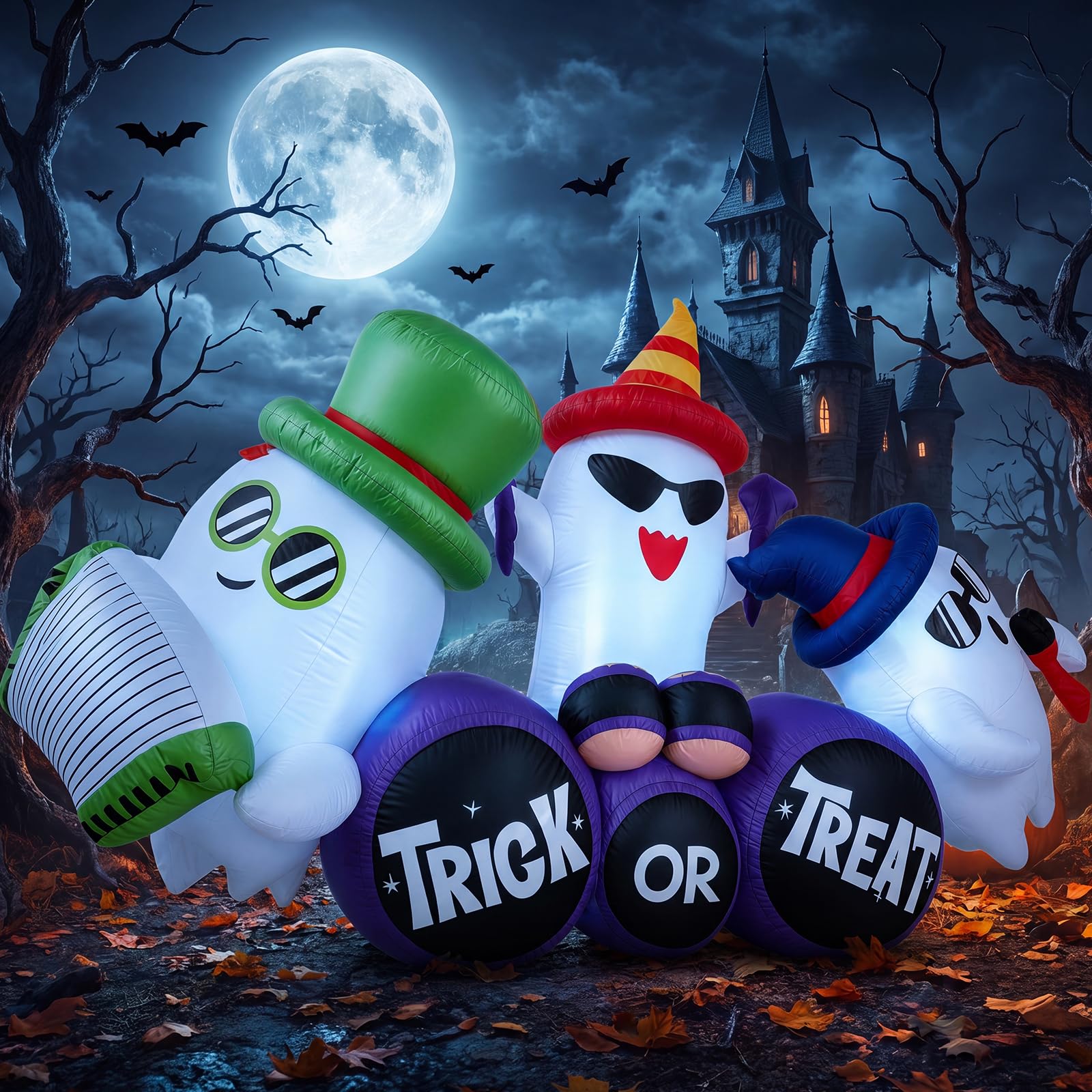 240cm Inflatable Halloween Spi - огляд і ціна Outdoor Lighting Effects